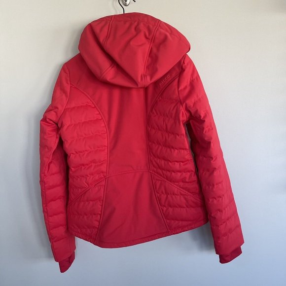 Athleta RECCO Rescue Technology Down Ski Puffer Jacket Coat Womens Medium NWT - Picture 16 of 16
